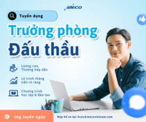 Tuyển dụng trưởng phòng đấu thầu
