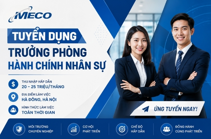 Trang chủ 28 Tuyển dụng Trưởng phòng Hành chính Nhân sự