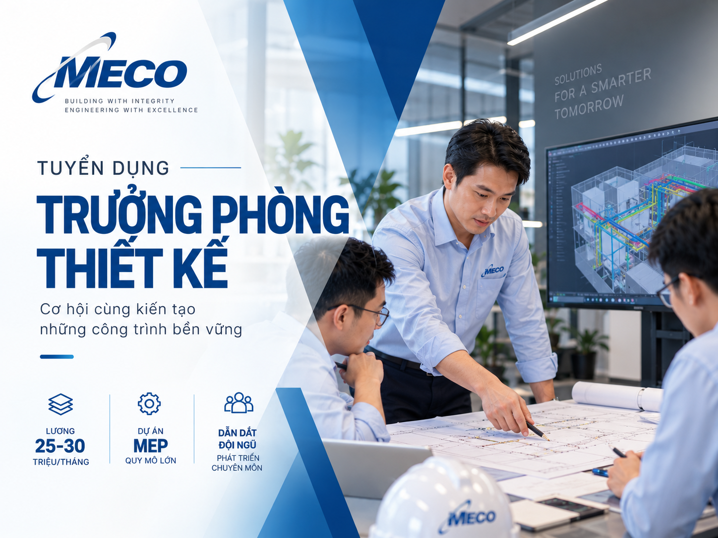 Tuyen dung Truong phong Thiet ke MEP