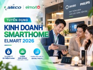 tuyển dụng kinh doanh smarthome Elmart 2026